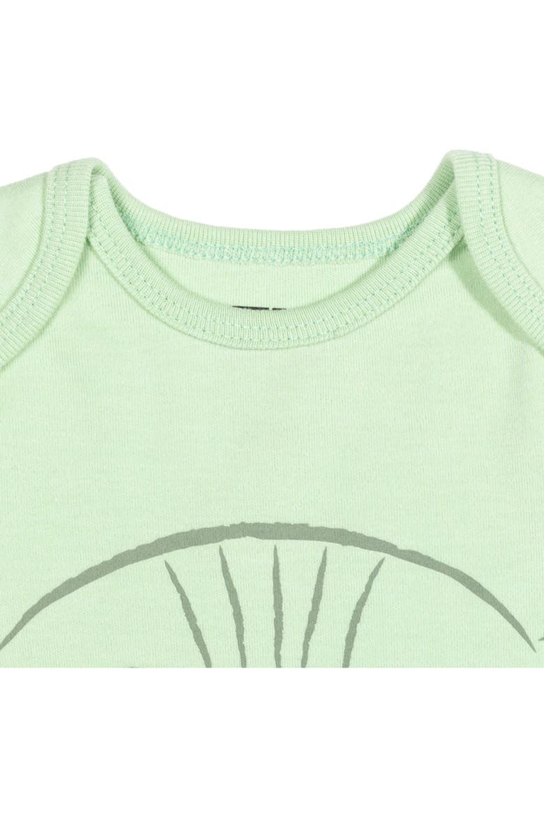 The Mandalorian Grogu Cosplay Sleeper Gown and Hat Set, Alternate, color, Grogu Mint Green
