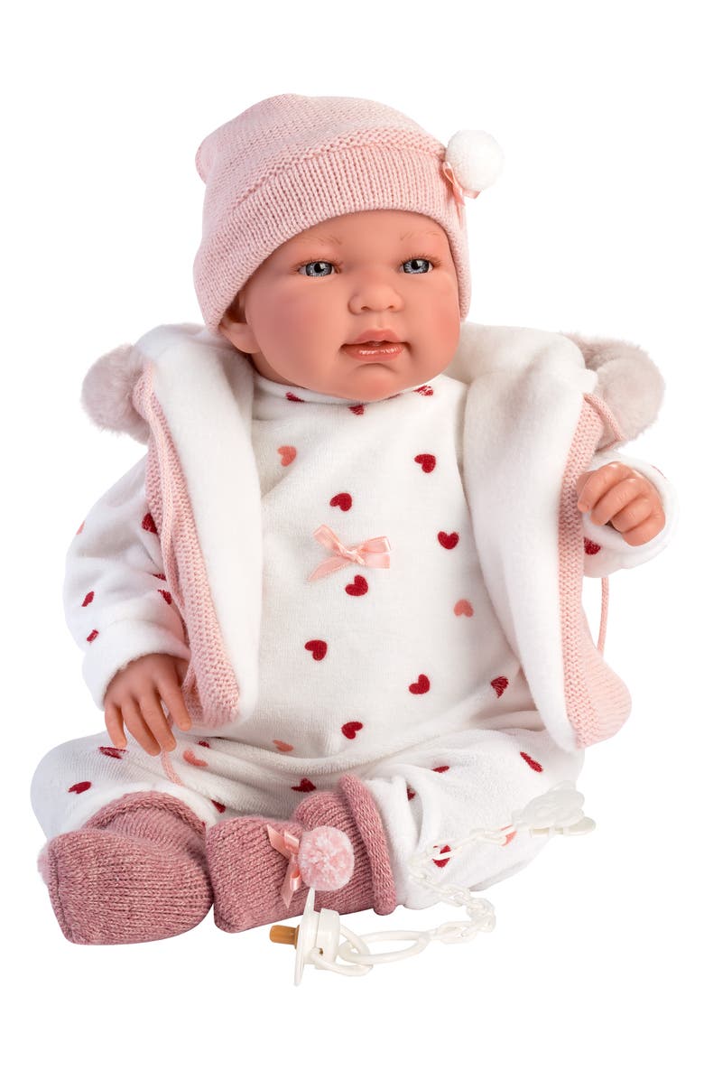 Llorens Bianca 17.3-Inch Articulated Baby Doll, Alternate, color, Multi