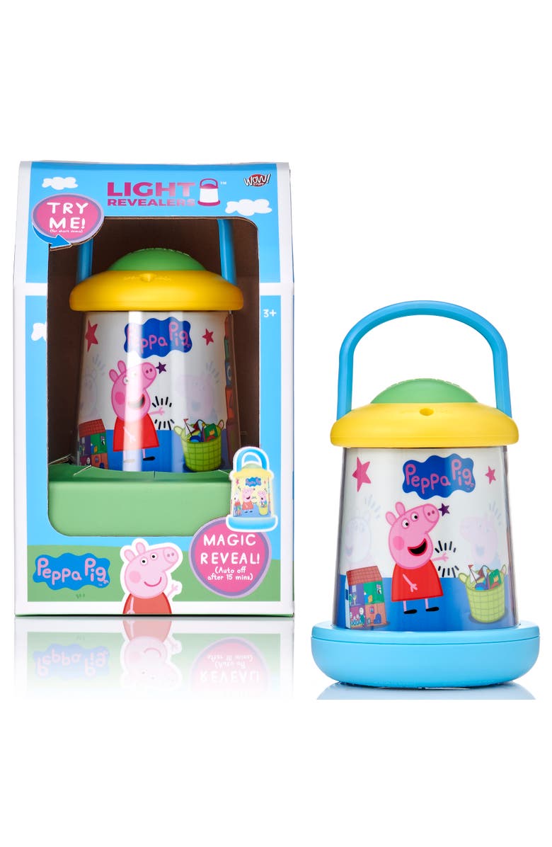 Wow Stuff! Light Revealers Lantern Peppa Pig, 6.3 Inch Night Light, Main, color, Multicolored