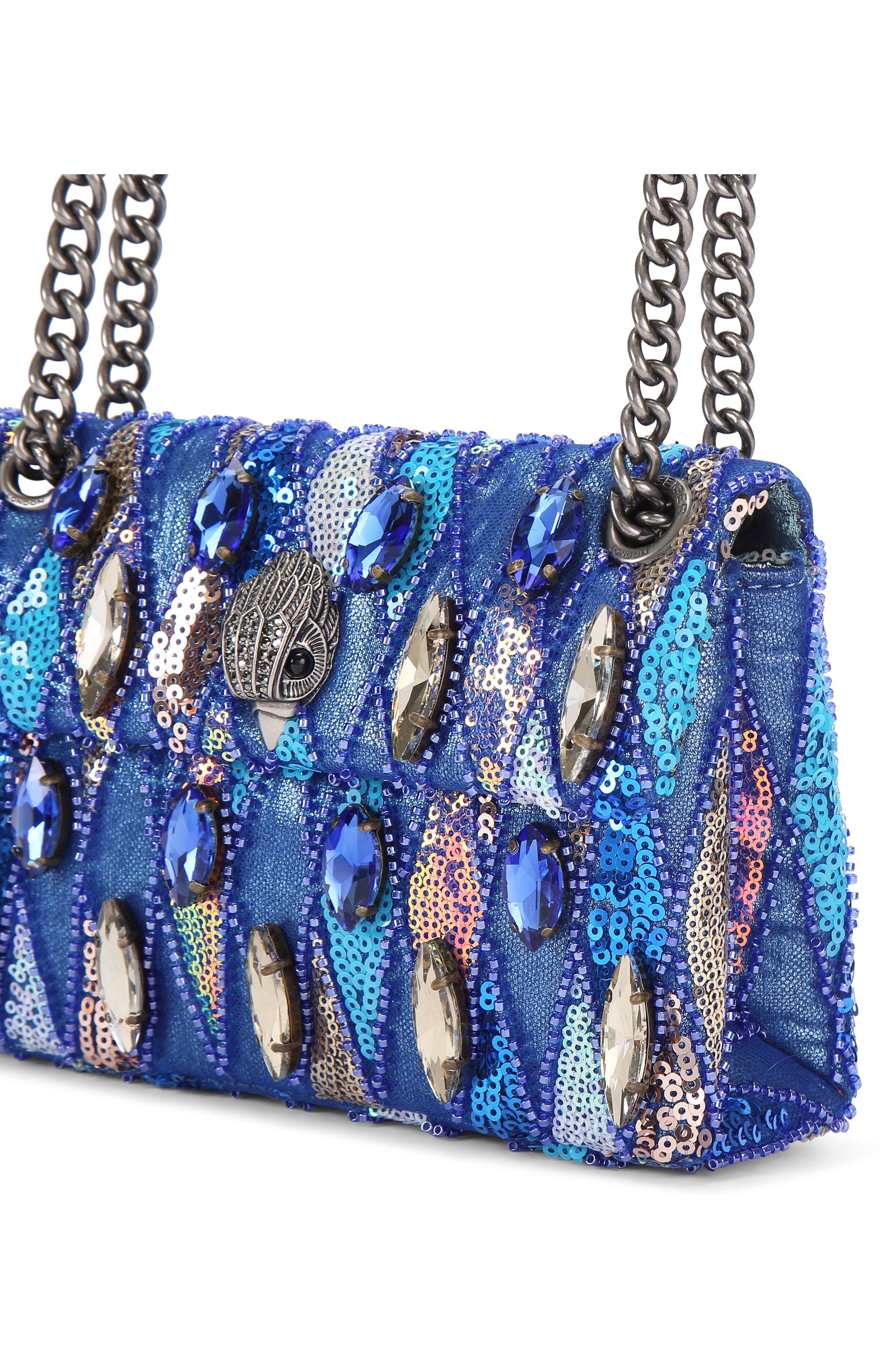 Kurt Geiger London Mini Sequin Kensington Convertible Crossbody Bag, Alternate, color, 
