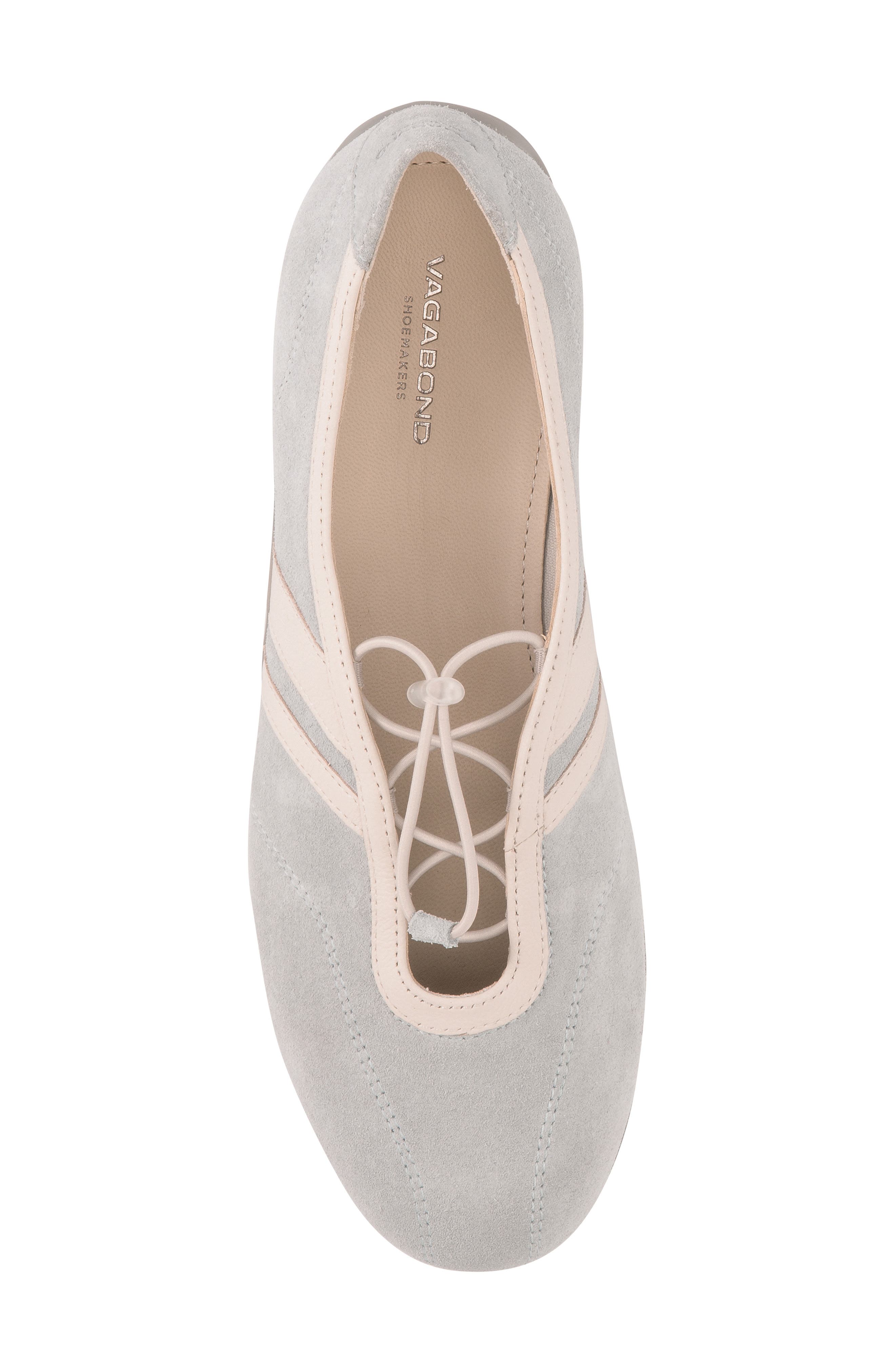 Vagabond Shoemakers Hollie Lace-Up Flat, Alternate, color, Light Blue