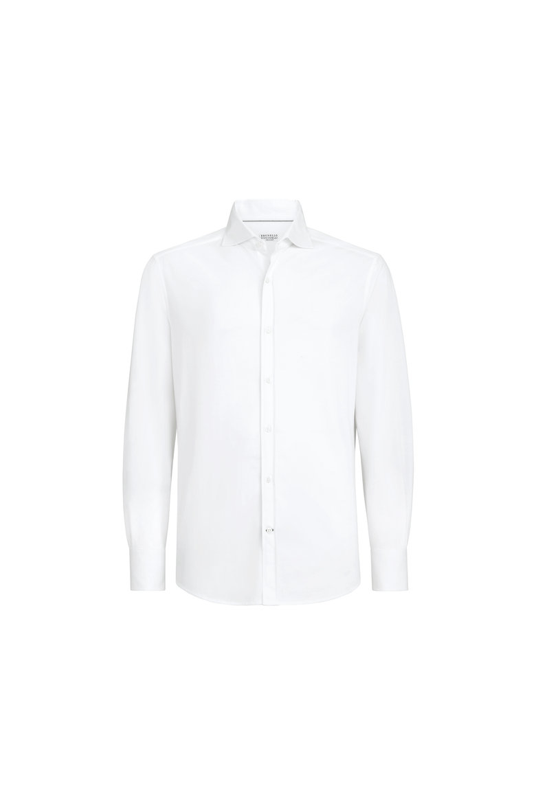 Piqué shirt, Alternate, color, White