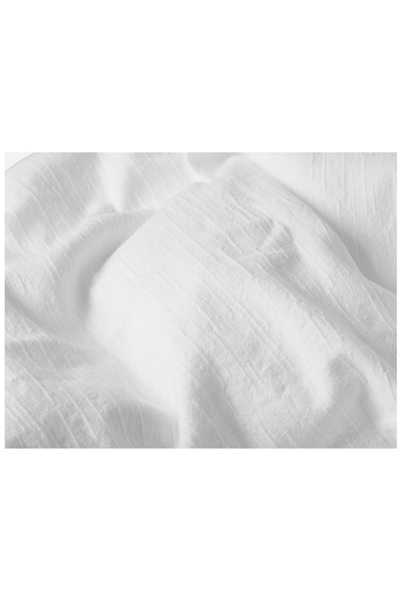 Toro Canyon Organic Cotton Duvet Cover, Alternate, color, ALPINE WHITE
