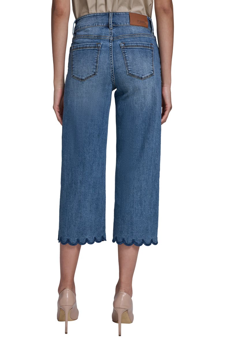 Scalloped Hem Crop Jeans, Alternate, color, COASTAL BLUE