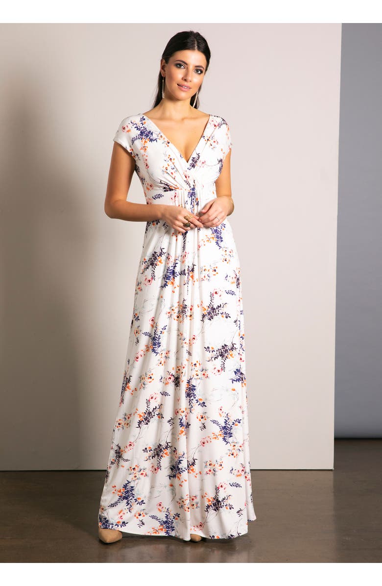 Alie Street London Sophia Maxi Dress, Alternate, color, Japanese Garden