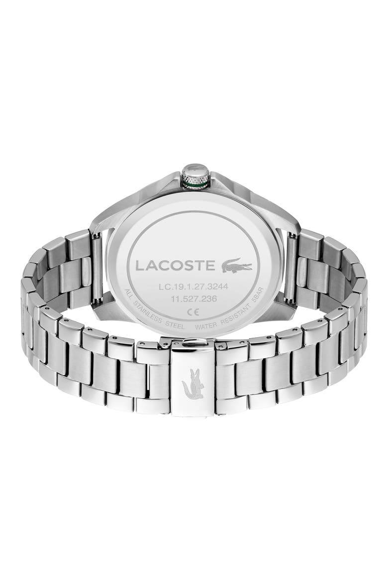Le Croc Bracelet Watch, 43mm, Alternate, color, BLACK