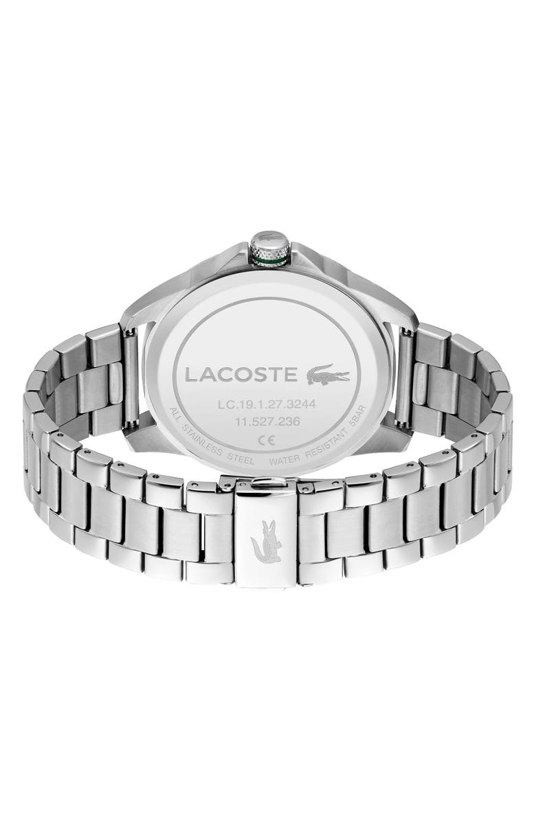 Lacoste Le Croc Bracelet Watch, 43mm, Alternate, color, Black