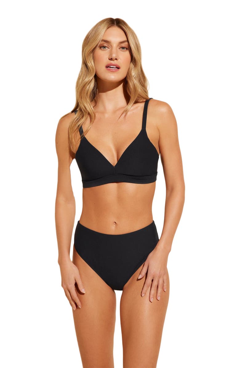 STYLEST DreamSculpt Tummy Control Bikini Bottom, Alternate, color, Caviar