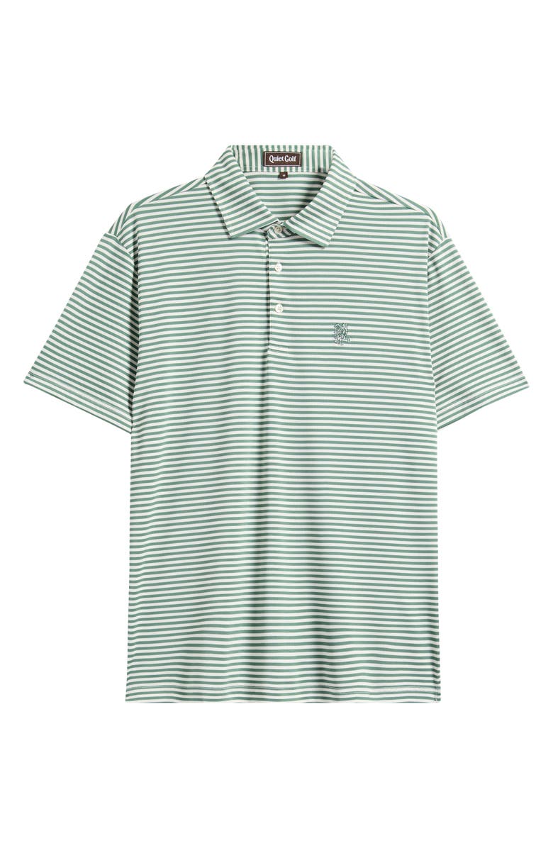Quiet Golf Teo Stripe Polo, Alternate, color,