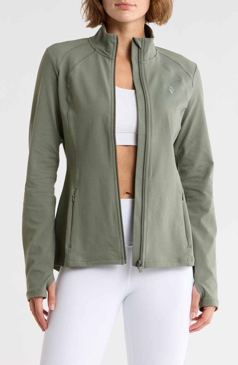 SKECHERS Go Walk Zip-Up Activewear Jacket, Main, color,