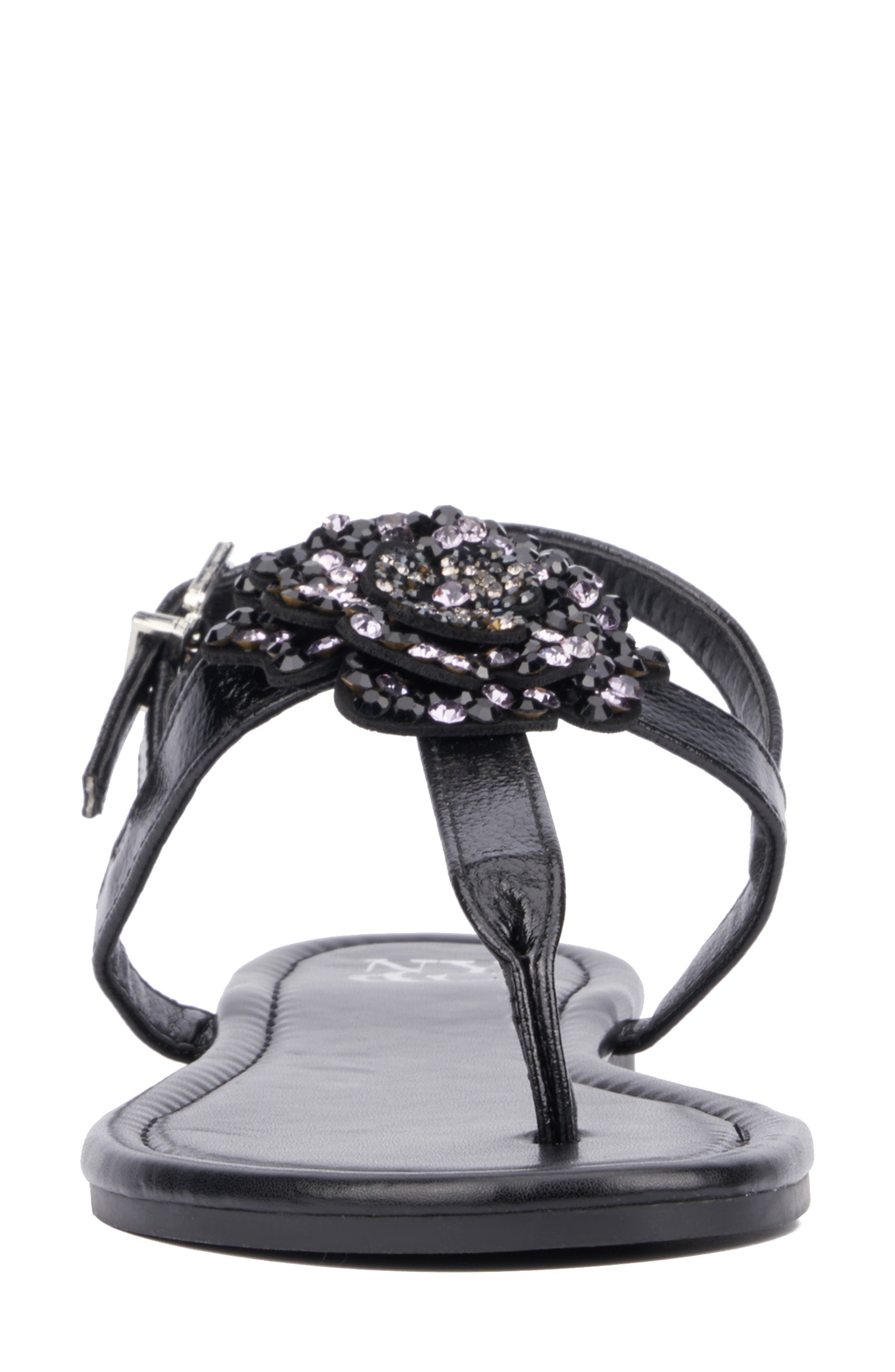 NEW YORK AND COMPANY Ailis Thing Toe Sandal, Alternate, color, 