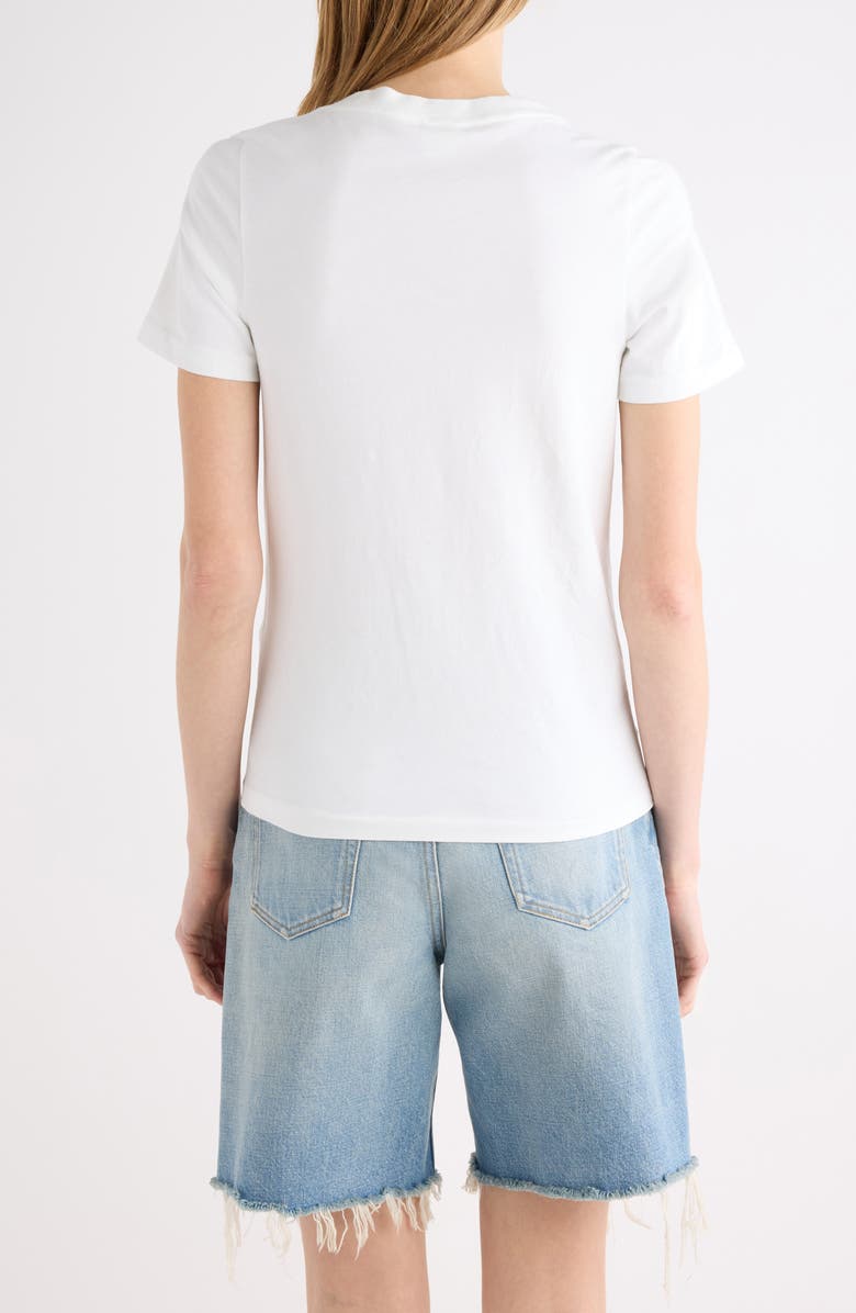 Chloé Lemon Graphic T-Shirt, Alternate, color, Iconic Milk