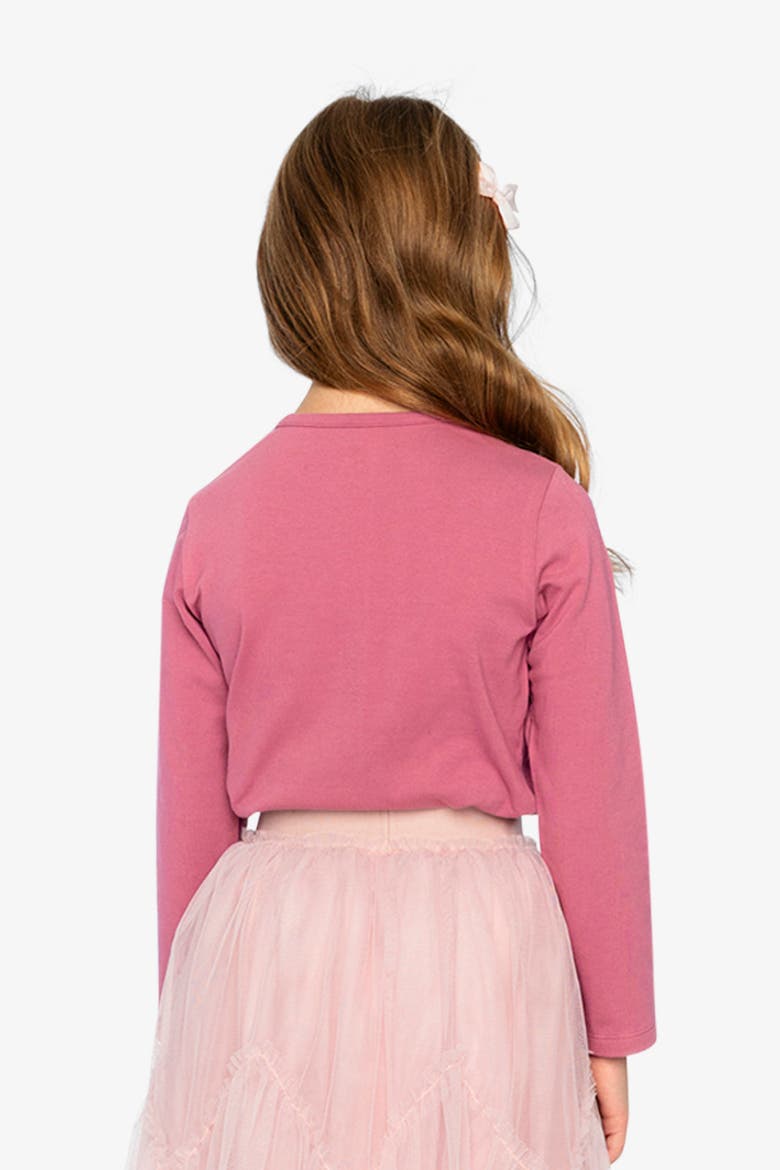 Organic Cotton Teapot Graphic Jersey T-Shirt, Alternate, color, Raspberry Pink