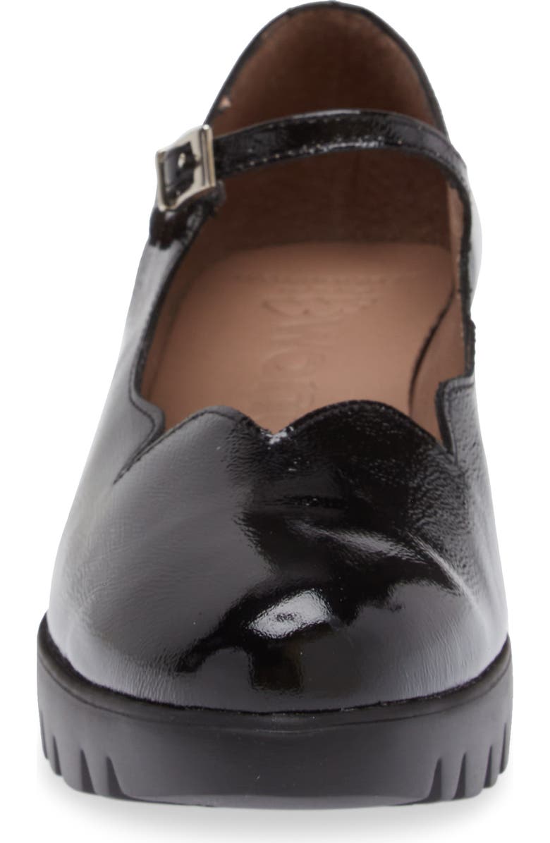Wonders Mary Jane Platform Wedge Pump, Alternate, color,