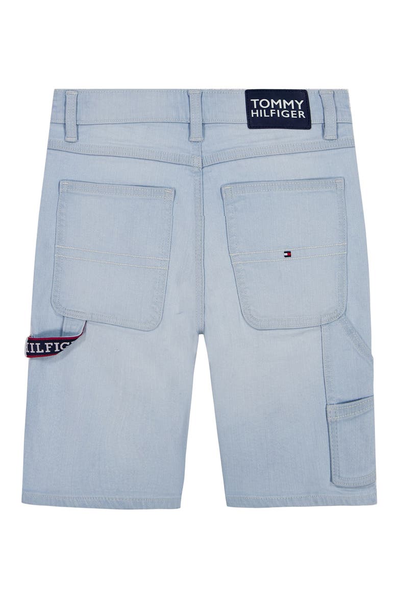 Kids' Utility Denim Shorts, Alternate, color, CLOUDBURST