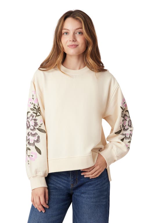 Scotch & Soda Logo Detail Cotton Sweatshirt In Brown