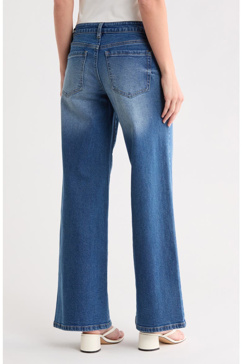 Low Rise Wide Leg Jeans, Alternate, color, INDIGO VINTAGE