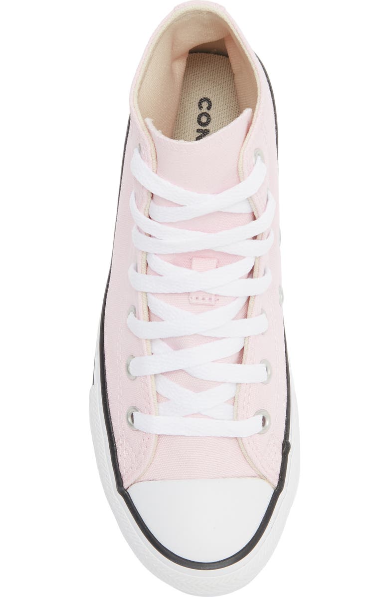 Converse Kids' Chuck Taylor<sup>®</sup> All Star<sup>®</sup> High Top Sneaker, Alternate, color, Pink Foam/ White/ Black