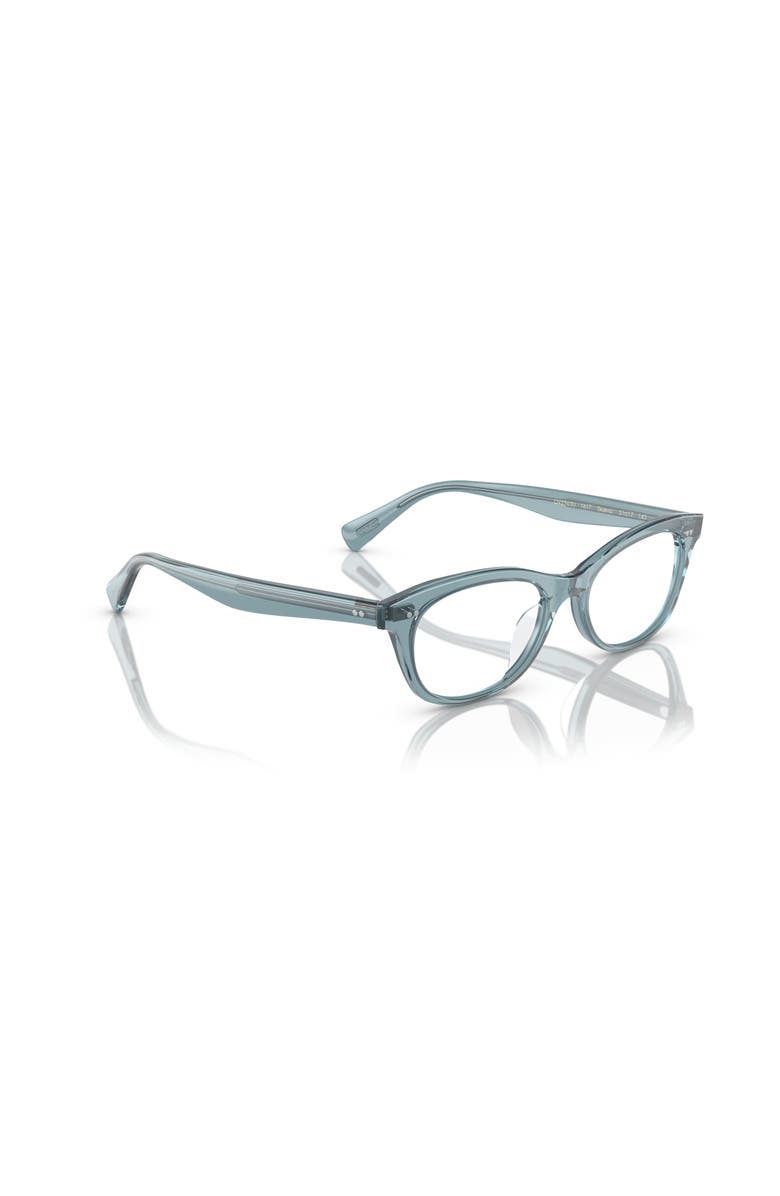 Oliver Peoples 51mm Square optical glasses, Alternate, color, Blue