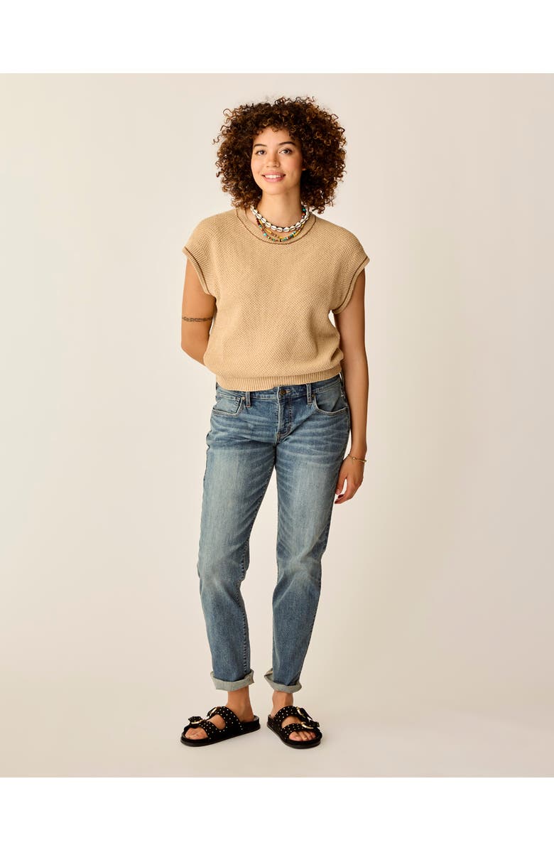 Carve Designs Phoebe Sweater Top, Alternate, color, Biscuit