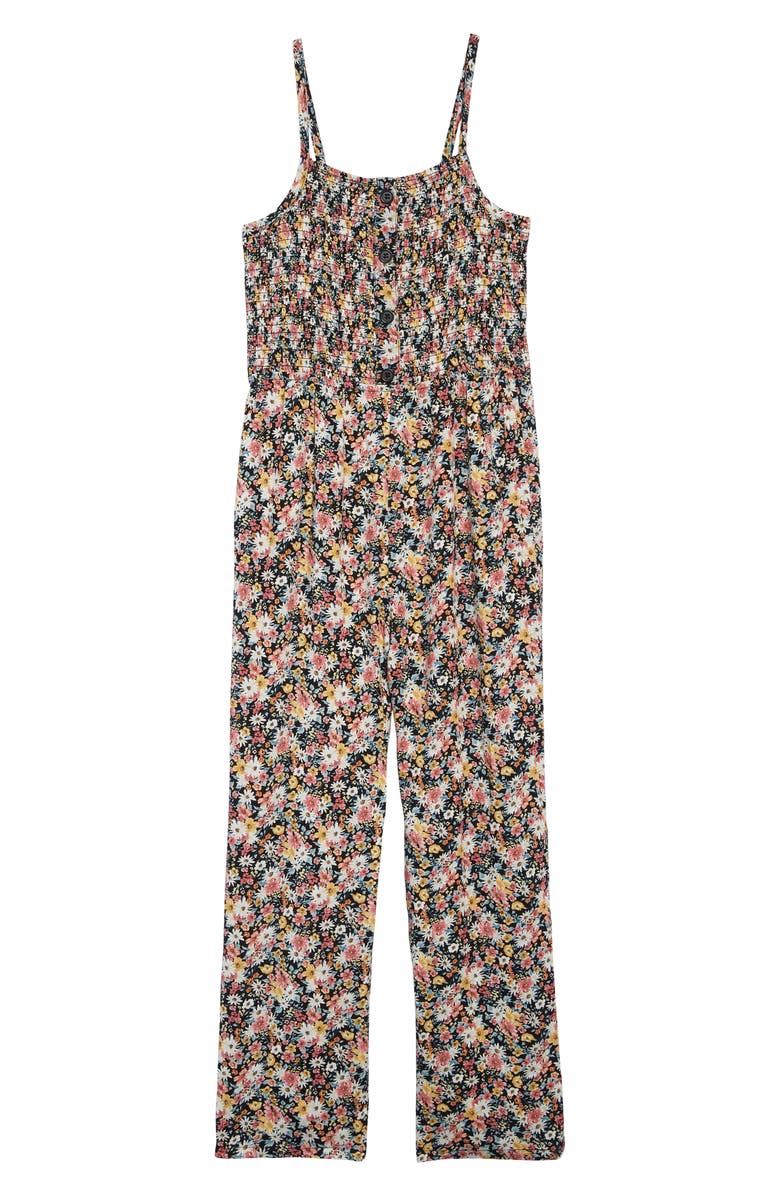Mia Chica Floral Print Jumpsuit, Main, color,