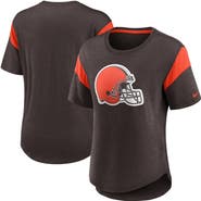 Nike Women's Nike Brown Cleveland Browns Primary Logo Fashion Top