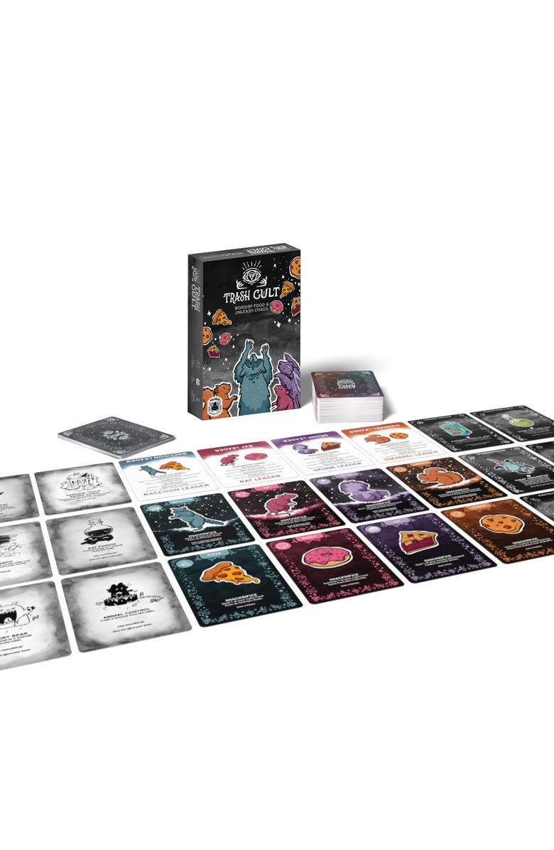 FoxHen Creatives Trash Cult Set Collection Card Game, Age 8+, Alternate, color, 