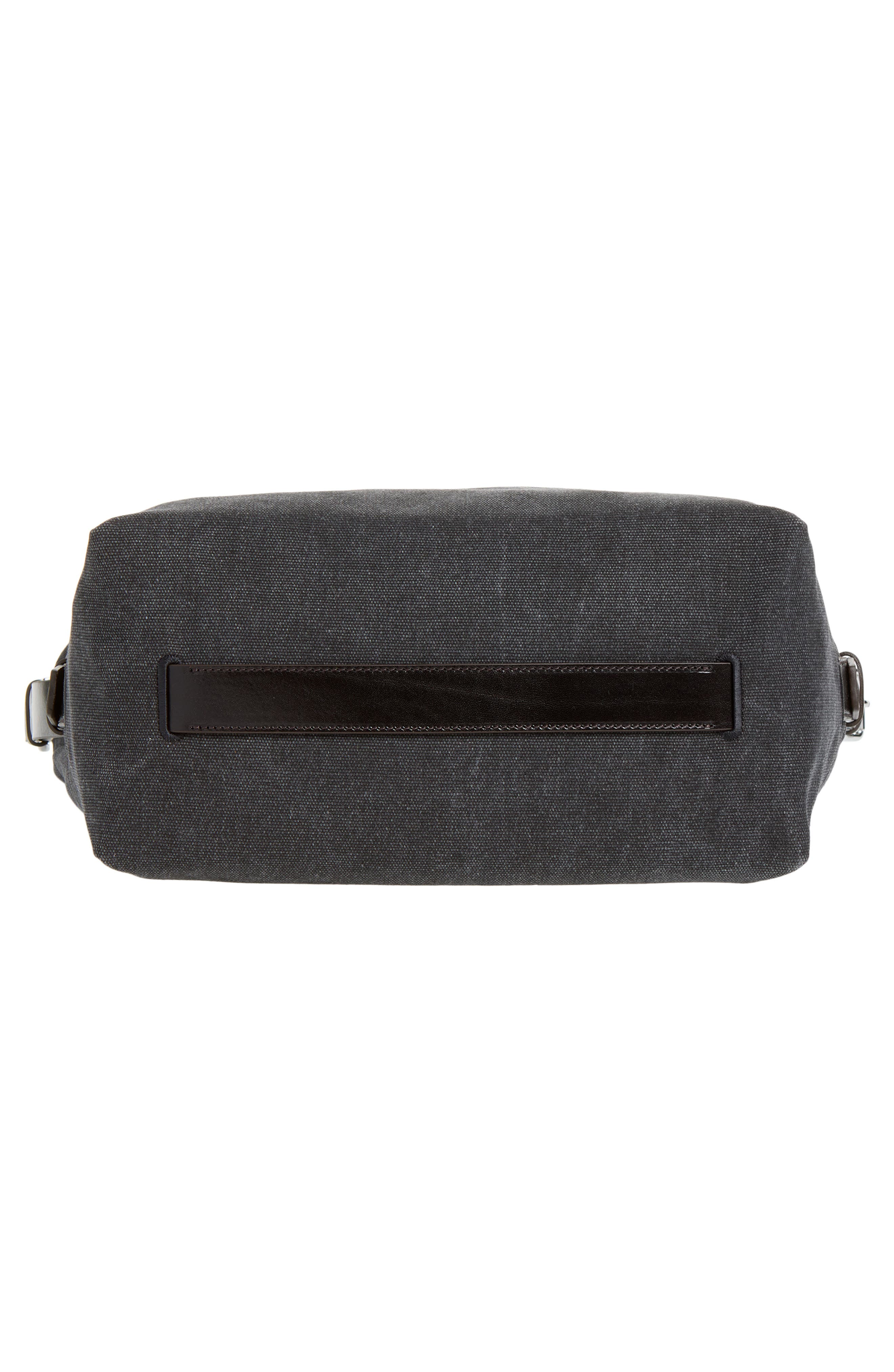 Belted Canvas Tote, Alternate, color, ASH BLACK