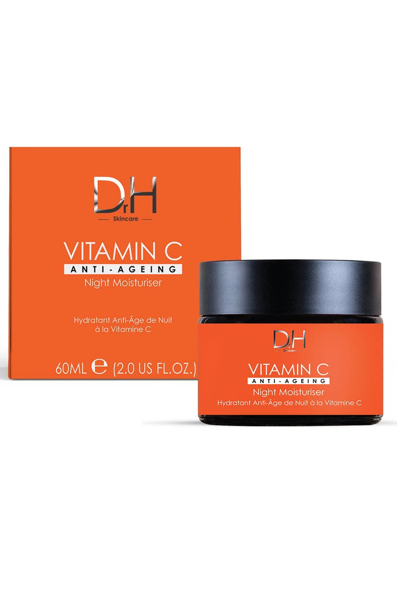 Vitamin C Anti-Ageing Night Moisturiser 60ml, Alternate, color, White
