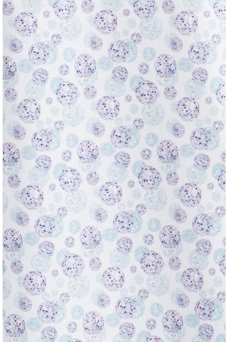 James OoohCotton® Disco Ball Print Button-Up Shirt, Alternate, color, PLUM
