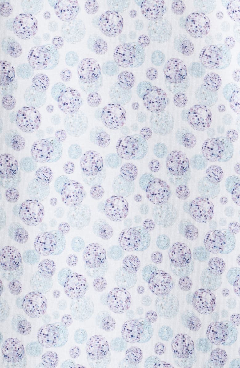 Bugatchi James OoohCotton<sup>®</sup> Disco Ball Print Button-Up Shirt, Alternate, color, Plum