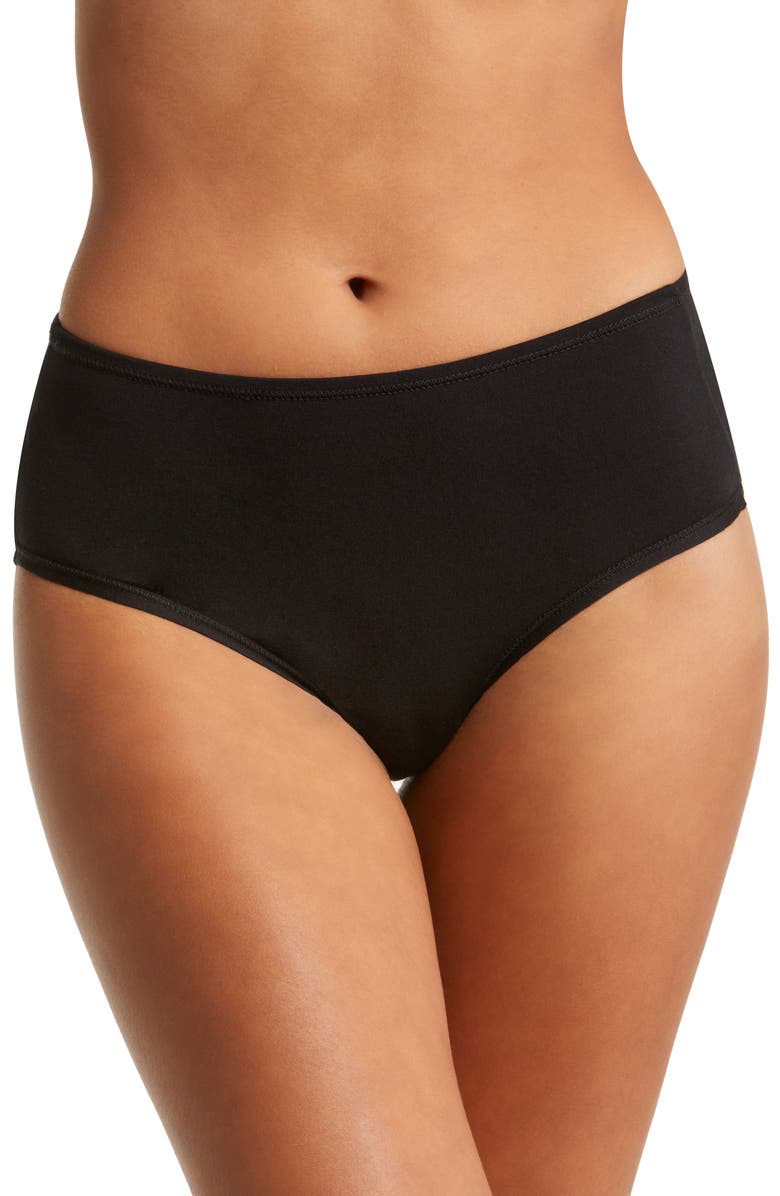 Hanky Panky PlayStretch High Rise Thong, Main, color, 