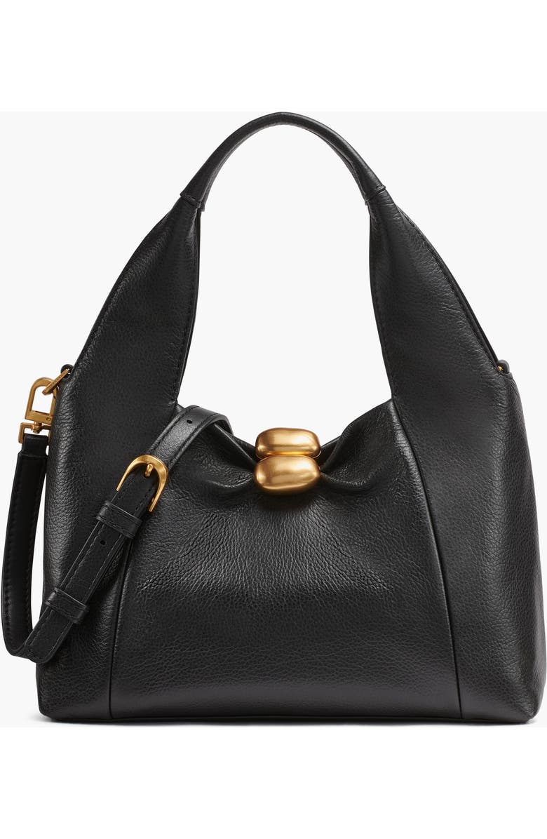 Donna Karan New York Organza Crossbody, Main, color, Black/Gold