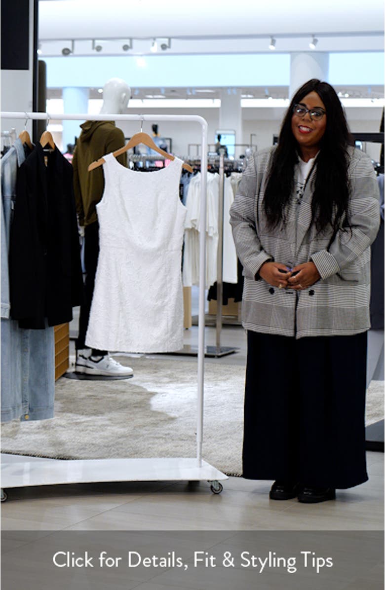 Jules Floral Embroidery Skort Romper, sales video thumbnail