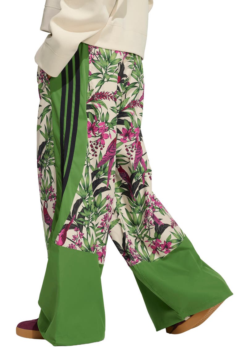 x FARM Rio Premium Pants, Alternate, color, CREW GREEN/LINEN/ FUCHSIA