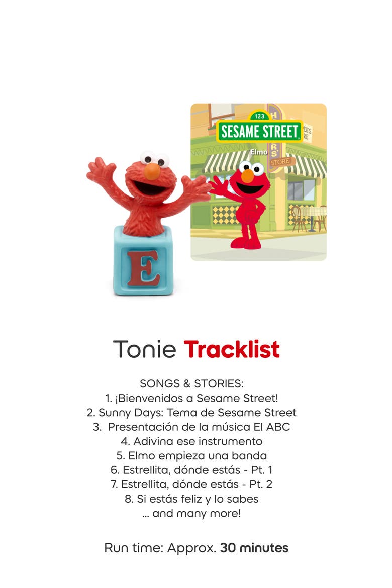 Toniebox 2 Sesame Street Bundle—Spanish, Alternate, color, SUNSET RED