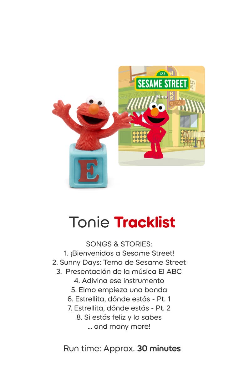 tonies Toniebox 2 & 3-Pack Spanish Sesame Street Characters Bundle, Alternate, color, 