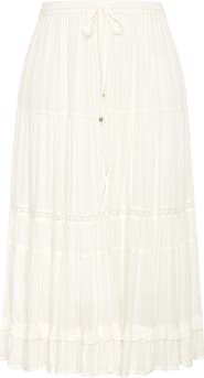 City Chic Aurora Tiered Maxi Skirt