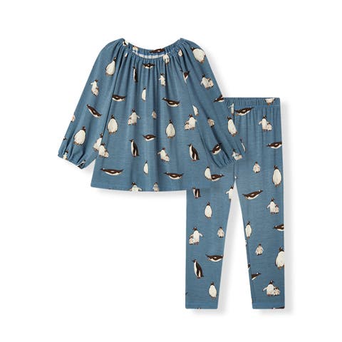 Luxe Stretch Dress and Legging Set (Toddler)