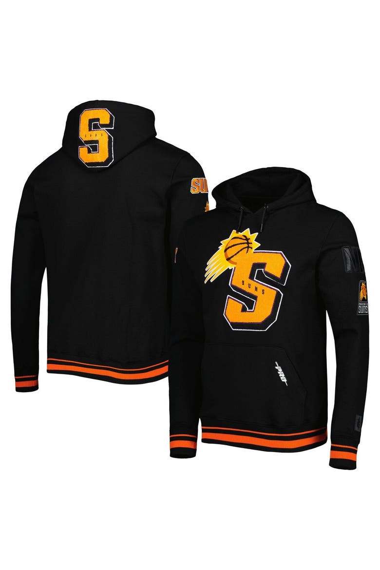Men's Pro Standard Black Phoenix Suns Mash Up Capsule Pullover Hoodie, Main, color, Black