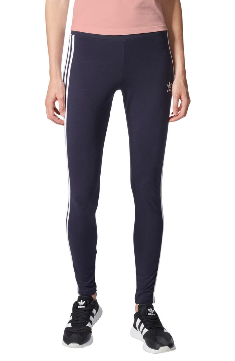 adidas Originals Logo Leggings, Main, color, 