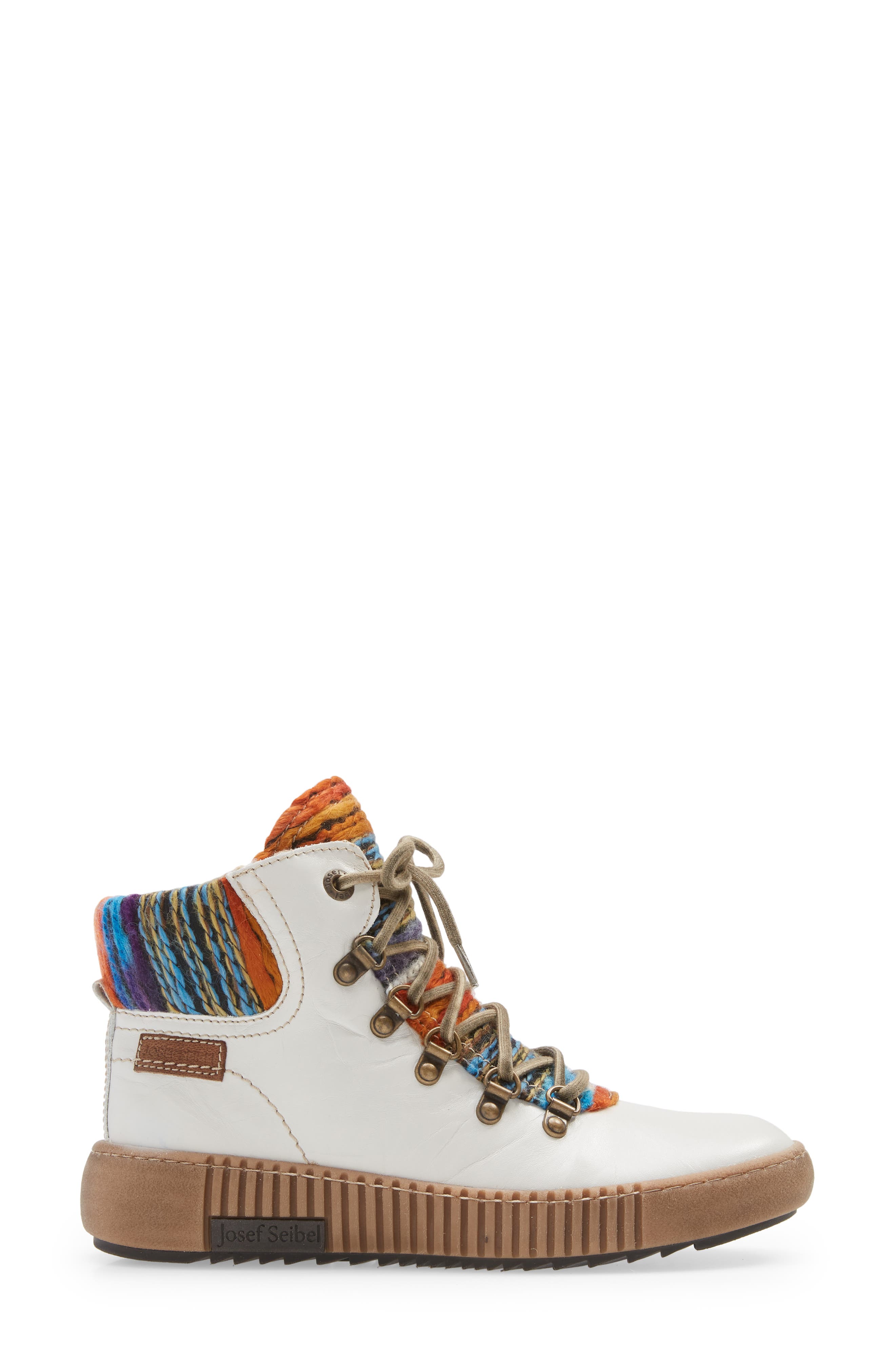 Maren Bootie, Alternate, color, WHITE LEATHER