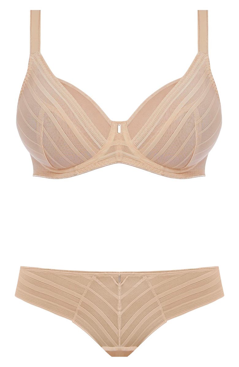 Freya Cameo Underwire Plunge Bra, Alternate, color,