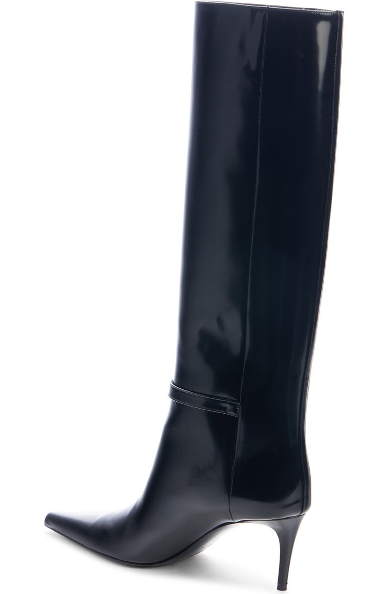 Saint Laurent Hacker Pointed Toe Knee High Boot, Alternate, color,