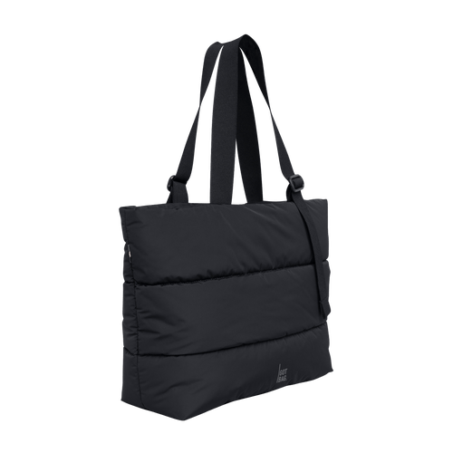 Got Bag Puffer Tote Bag In Black Monochrome