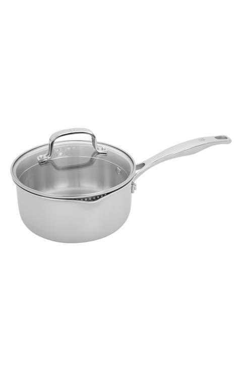 Clad H3 8-Inch Stainless Steel Saucepan