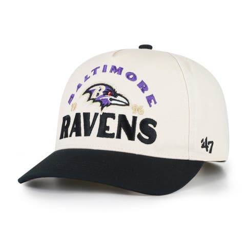 Men's '47 Natural Baltimore Ravens  Arcitext Hitch Adjustable Hat