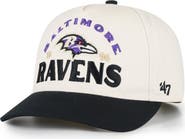 '47 Men's '47 Natural Baltimore Ravens Arcitext Hitch Adjustable Hat