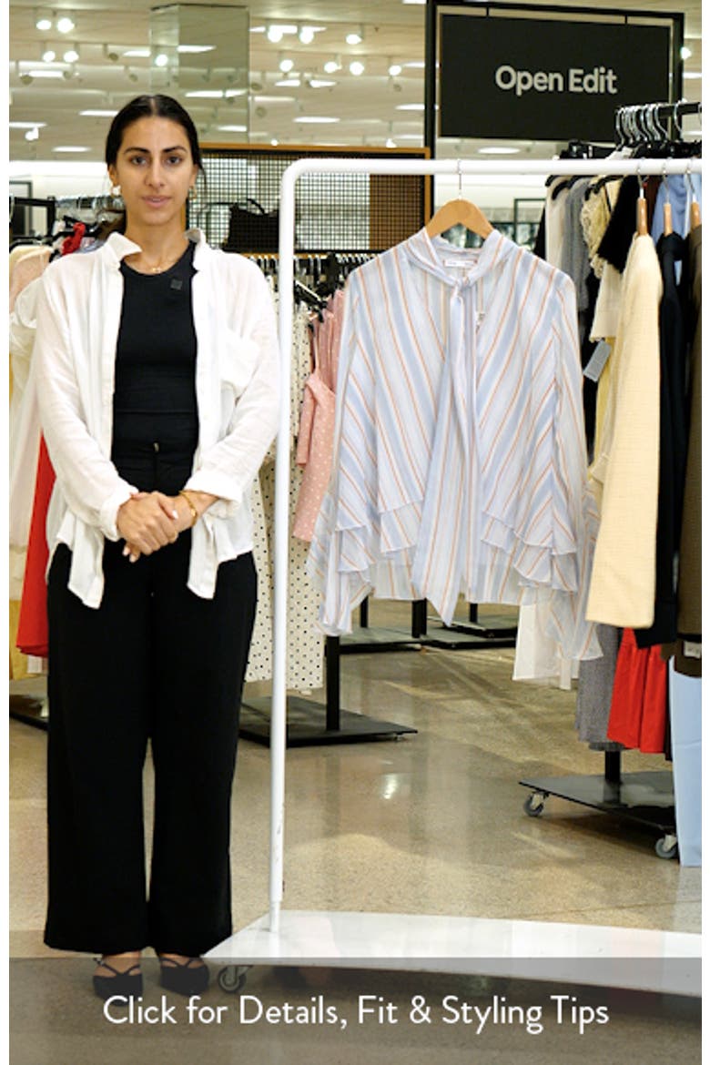 Leif Stripe Ruffle Shirt video