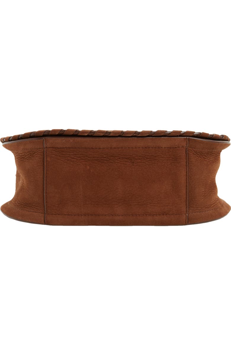 AllSaints Mori Suede Crossbody Bag, Alternate, color,